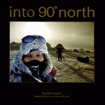 into 90 degrees north